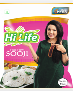 Hi Life Free Flow Sooji 500g pack